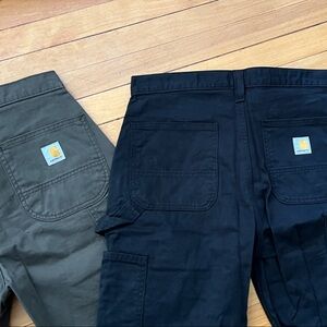 Carhartt Olive and Black Work Pants